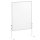 Moderationstafel MAULsolid, Oberfläche Papier, weiß, 150 x 120 cm