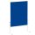 Moderationstafel MAULsolid, Oberfläche Filz, blau, 150 x 120 cm