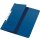 Schlitzhefter A4 halber Vorderdeckel, blau, kaufmännische Heftung, Organisationsdruck, Fassungsvermögen: 170 Blatt, Karton: 250g