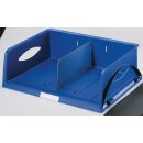 Briefkorb Sorty, DIN A4/C4, blau, hohe Briefablage,...