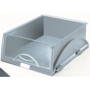 Briefkorb Sorty, DIN A4/C4, grau, hohe Briefablage,...