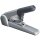 LEITZ 5552 Blockheftgerät extrastark silber, Heftleistung: 60 Blatt, Heftklammern: P5 (25/10), Heftart: flach geschlossen