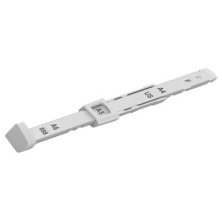 LEITZ Anschlagschiene NeXXt für Locher, 136mm, dunkelgrau, Ersatz für Locher 5005, 5012, 5022, 5038, 5132