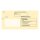 Postzustellungsumschlag, DIN lang, mit Sichtfenster, 220 x 110 mm, Recycling, 80 g/qm, der innere Umschlag dient der Übersendung des zuzustellenden Schriftstückes an den Empfänger, nassklebend, Einstecköffnung für die Zustellungsurkunde hinten, gelb,  VE