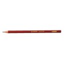Stabilo Bleistift Swano, sechseckig, rot lackiert,...