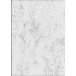 Papier, I+L+K, DIN A4, 200g/qm, Marmor grau, VE = 50 Blatt