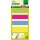Tab Marker, Folie, extra stabil, 50 x 38 mm, 4 Farben lemon, pink, blau, gelb, VE = 1 Stück = 20 Marker