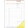 Lieferschein, A4, selbstdurchschreibend, 2-fach, 1. und 2. Blatt bedruckt, weiss/ gelb