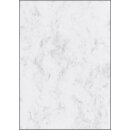 Papier I+L+K, A4, 90g/qm, Marmor grau, VE = 100 Blatt
