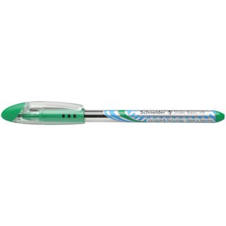 Kugelschreiber SLIDER Basic 1,4 mm Strichstärke XB, Visco Glide, grün  gleitendes schreiben