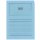 Organisationsmappe Ordo classico, für DIN A4, Sichtfenster 180 x 100 mm, liniert, 220 x 310 mm, 100 Stück, blau