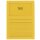 Organisationsmappe Ordo classico, für DIN A4, Sichtfenster 180 x 100 mm, liniert, 220 x 310 mm, 100 Stück, goldgelb