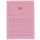 Organisationsmappe Ordo classico, für DIN A4, Sichtfenster 180 x 100 mm, liniert, 220 x 310 mm, 100 Stück, rosa
