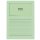 Organisationsmappe Ordo classico, für DIN A4, Sichtfenster 180 x 100 mm, liniert, 220 x 310 mm, 100 Stück, grün