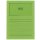 Organisationsmappe Ordo classico, für DIN A4, Sichtfenster 180 x 100 mm, liniert, 220 x 310 mm, 100 Stück, intensiv grün