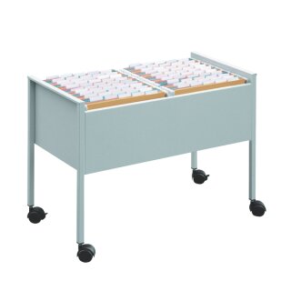 Hängemappenwagen DURABLE ECONOMY DUO 100 A4 grau