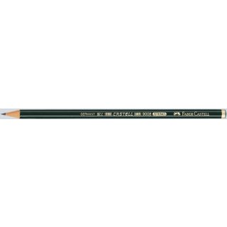 Bleistift Steno Castell 9008, Härtegrad: HB, Schaftform: rund, Schaftfarbe: drunkelgrün