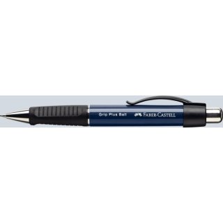 Kugelschreiber GRIP PLUS, Strichbreite 0,4 mm, Schreibfarbe blau, Schaftfarbe metallicblau