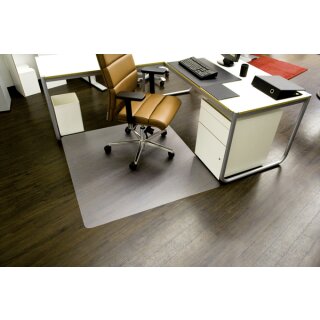 PET-Bodenschutzmatte Hartböden 1,20 x 1,30 m (O), 1,80 mm Stärke