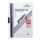 Klemmmappe Duraclip für bis zu 30 Blatt in DIN A4, 310 x 220 mm, weiß