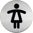 Piktogramm "WC Damen", Ø 83mm,...