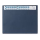 Schreibunterlage blau 65x52cm mit transparenten Abdeckung