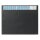 Durable Schreibunterlage, 650 x 520 mm, mit 4-Jahreskalender, transparente Abdeckung, schwarz