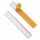 LABLEFIX®, 20 x 200 mm, individuell zuschneidbar, seitlich offen, 1 Pack = 10 Stücktransparent