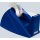 Tischabroller Easy Cut® für Klebfilm, 19 mm x 33 m, Wellenmesse, standfest, royalblau
