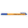 GREENpoint Faserschreiber, 0,8mm, robuste breite Spitze, geringe Stiftlänge und Clip, blau