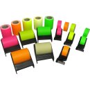Nachfüllrolle für Haftnotiz Rolle 60mm x 10m neongelb