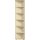 Eckabschlußregal Flex, 6 Ordnerhöhen, mit Standfüßen, Ahorn, 2160 x 400 x 400 mm