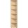 Eckabschlußregal Flex, 6 Ordnerhöhen, mit Standfüßen, Buche, 2160 x 400 x 400 mm