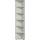 Eckabschlußregal Flex, 6 Ordnerhöhen, mit Standfüßen, lichtgrau, 2160 x 400 x 400 mm