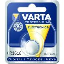 Varta Lithium-Knopfzelle CR1616, 3,0V, 90mAh, VE = 1...