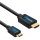 High Speed HDMI/Mini, HDMI-Kabel, mit Ethernet, 3 m, 4K, 3D, FullHD, 2.0, vergoldet, Cinema Serie