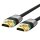 HDMI-Kabel, 5 m, Ultimate Serie High-Speed mit Ethernet, 4K, 3D, Full HD 2.0, vergoldet, Ultra Lock System Sicherheitsverschluss
