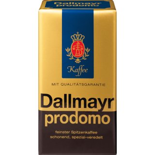 Dallmayr prodomo Kaffee, ganze Bohne, 500 g, 100% Arabica
