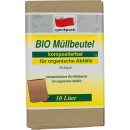 Bio-Öko-Papierbeutel Abfallbeutel, 10l, ca.390 x 360...