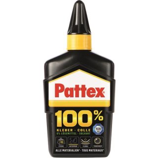 Alleskleber Pattex 100%, 100g Tube, stark unter allen Bedingungen, innen und außen