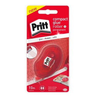 Kleberoller Pritt Compact permanent, 10 m x 8,4 mm - Einwegroller