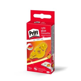 Kleberoller-Nachfüllkassette Pritt Refill wiederablösbar, 16 m x 8,4 mm