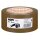 Packband NOPI® Pack PVC geprägt, 66 m x 50 mm, gleichmäßig und leise abrollbar, braun