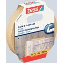 Grafik- und Fixierkrepp tesa 19 mm x 25 m beige