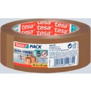 Packband tesa Ultra Strong PVC 66 m x 38 mm braun