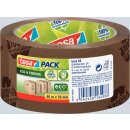 Packband tesa Eco & Strong 66 m x 50 mm braun bedruckt