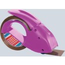Packbandabroller tesa Pack’n Go pink mit 1 Rolle...