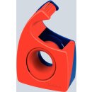 Klebeband-Handabroller tesa Easy Cut 19 mm x 10 m rot-blau