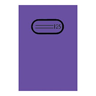 Heftschoner Folie transparent A5 violett hoch, Packung à 25 Stück