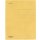 Einschlagmappe für DIN A4, mit Organisationsdruck, 320g/qm Manila-RC-Karton, gelb